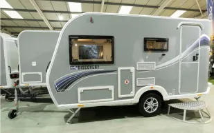 Bailey Discovery D4-4L caravan (photo courtesy of Richard Chapman)