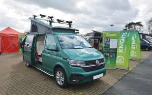 Knights Custom Mountain Tourer rising roof campervan