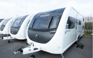 Sprite Grande Quattro DB caravan (photo courtesy of Richard Chapman)