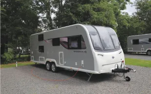 The Bailey Phoenix GT75 762 twin-axle caravan