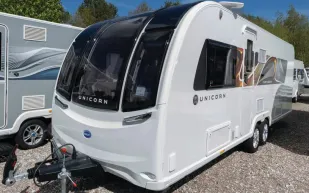 Bailey Unicorn Cartagena caravan (photo courtesy of Richard Chapman)