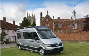 The Adria Twin Max high-top campervan