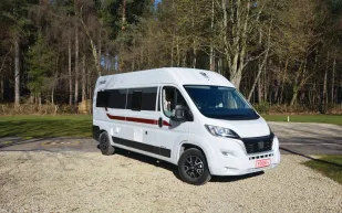 The Rimor Horus 66 high-top campervan exterior