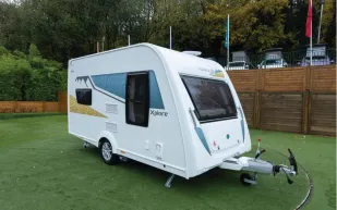 The Xplore 304 caravan (photo courtesy of Richard Chapman)