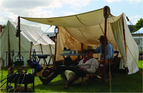 Lonestar re-enactment