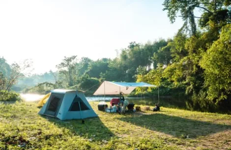 Outdoor camping site 