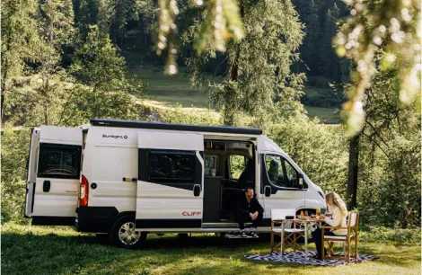 The Sunlight Cliff 600 campervan
