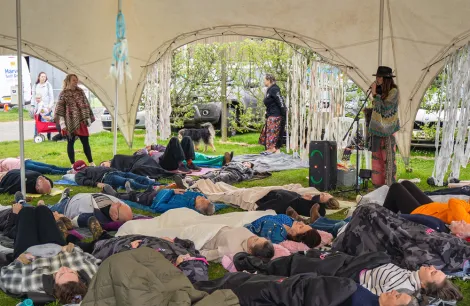 Wellness Sanctuary at Campervan Campout