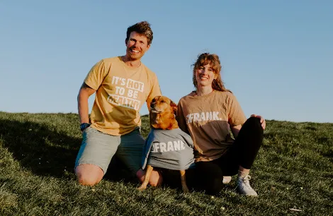 bFrank - Fitness - with dog Shepton25