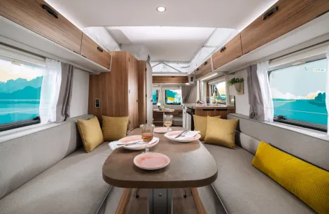 Eriba Touring 540 cozy lounge