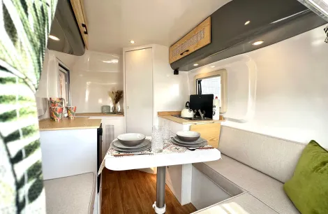 Capsule Mini caravan interior