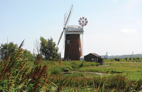 Windmill on the Norfolk Broads