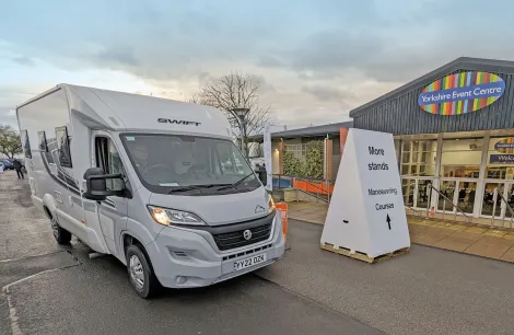 Manoeuvring courses available at the Yorkshire Showground