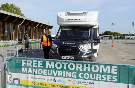 Free manoeuvring courses at the Season Finale