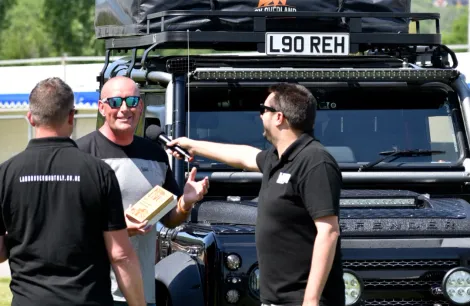 Live Arena at The Big Land Rover Fest