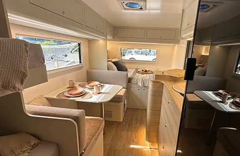Space and comfort excel inside the Apolo Premier Gold