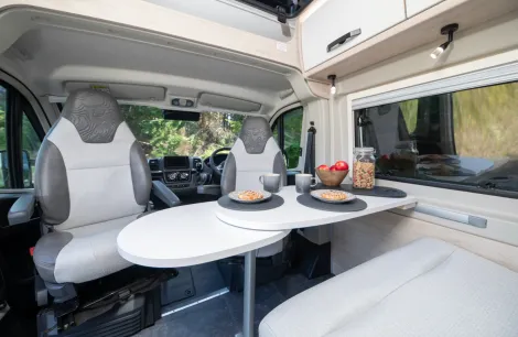 Inside the Xplore CV X8 pop-top