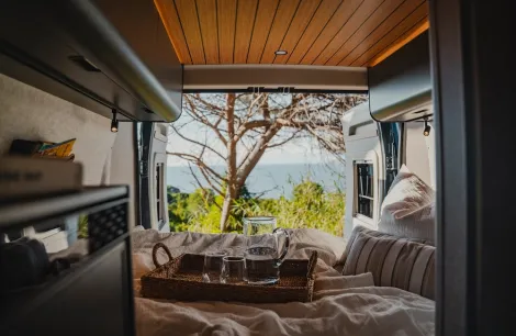 Redwood bed