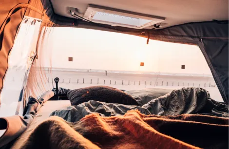 Inside the Sunlight Vanlife 540