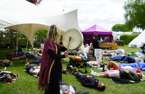 Wellness Sanctuary at Campervan Campout