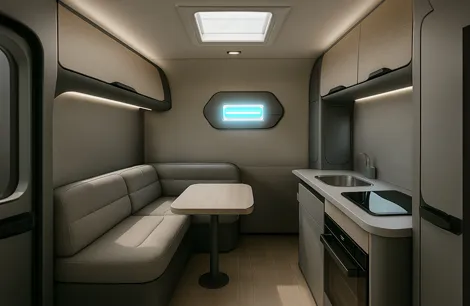 A futurists inspired interior