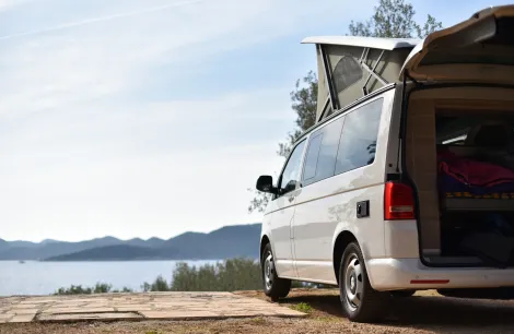 A campervan
