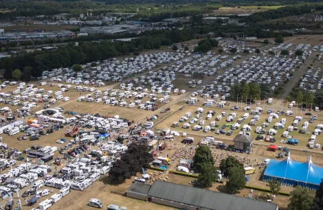 Camping at Norfolk Motorhome & Campervan Show