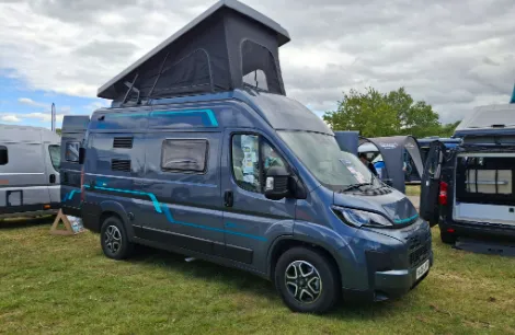 Orange Campers Trouvaille Option 2 Shower campervan exterior