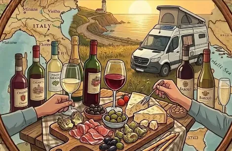 Vanlife Eats Wine Tasting