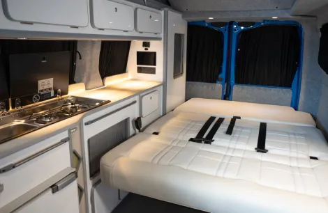 CamperKing bed