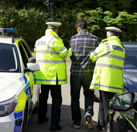 Motorhome theft - police arrest