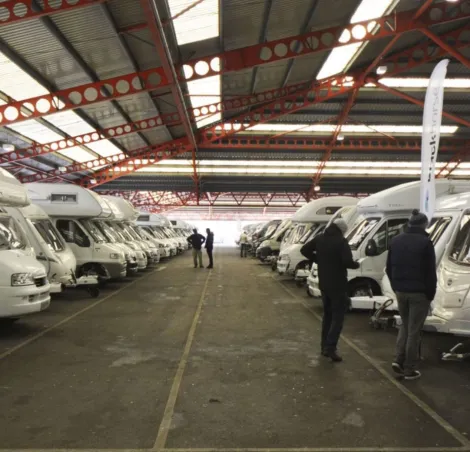 Selling a motorhome at an auction