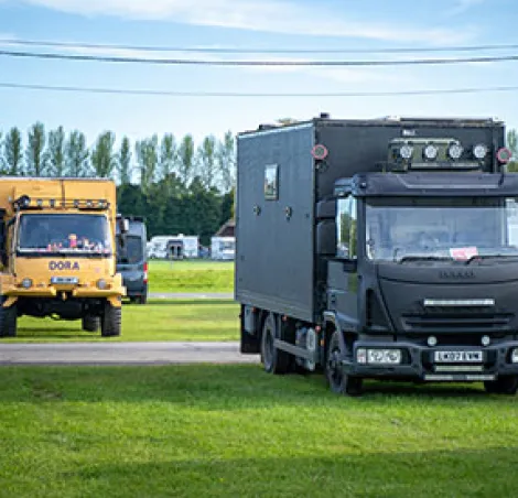 Self Build Show on display at Campervan Campout Festival