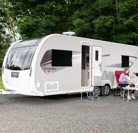 Elddis Crusader caravan
