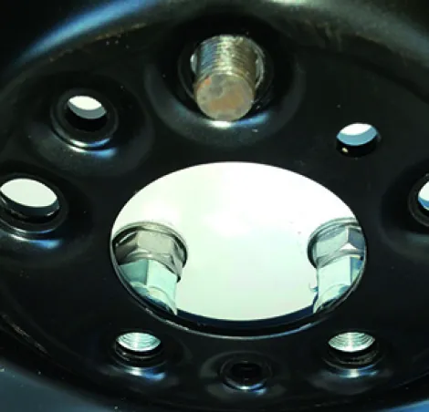 How to build a spare wheel carrier, step eight