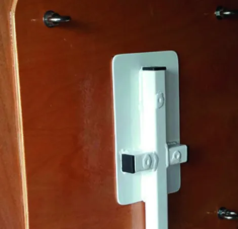 How to build a spare wheel carrier, step three