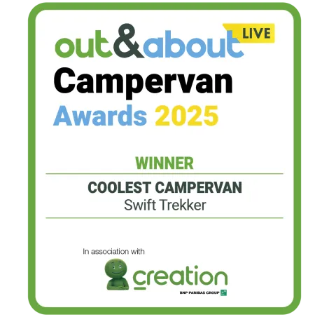 Coolest Caravan award logo