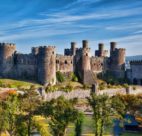 Conwy Castle in Wales
