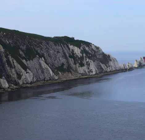 The Needles is one of the most iconic views on the Isle of Wight