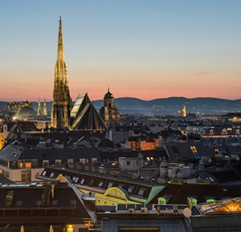 Vienna skyline