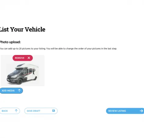 Sell your van