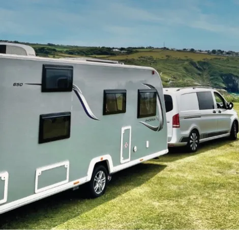 Towing a Bailey Phoenix 650