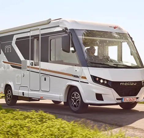 Malibu's A-class motorhomes for 2026 get a new exterior look