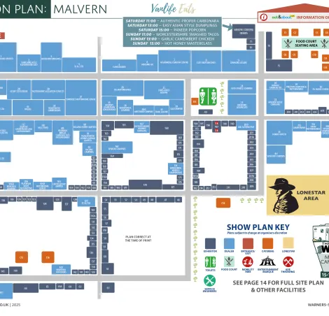 Malvern Exhibition Plan