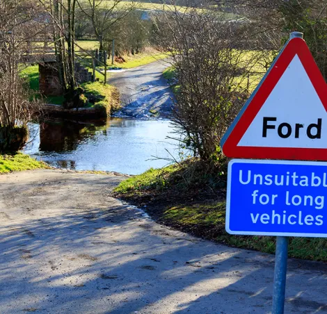 Don't blindly follow a sat nav!