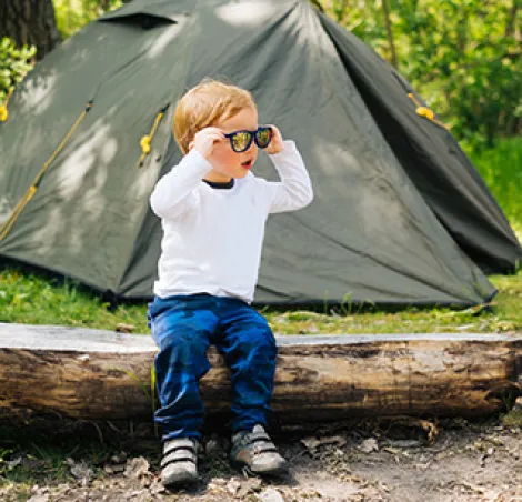 Camping with a toddler
