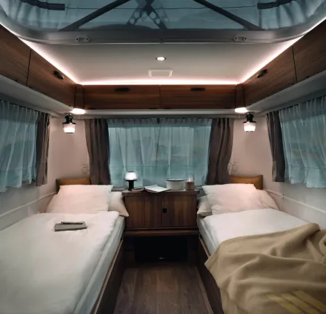 Eriba Touring 540 optional twin beds