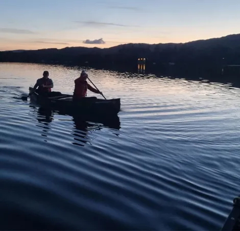 Dark Sky Canoeing