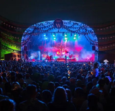 A lively night at Wilderness Festival