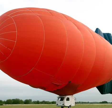 This flying caravan is one of a kind and fully tested by the Top-Gear crew